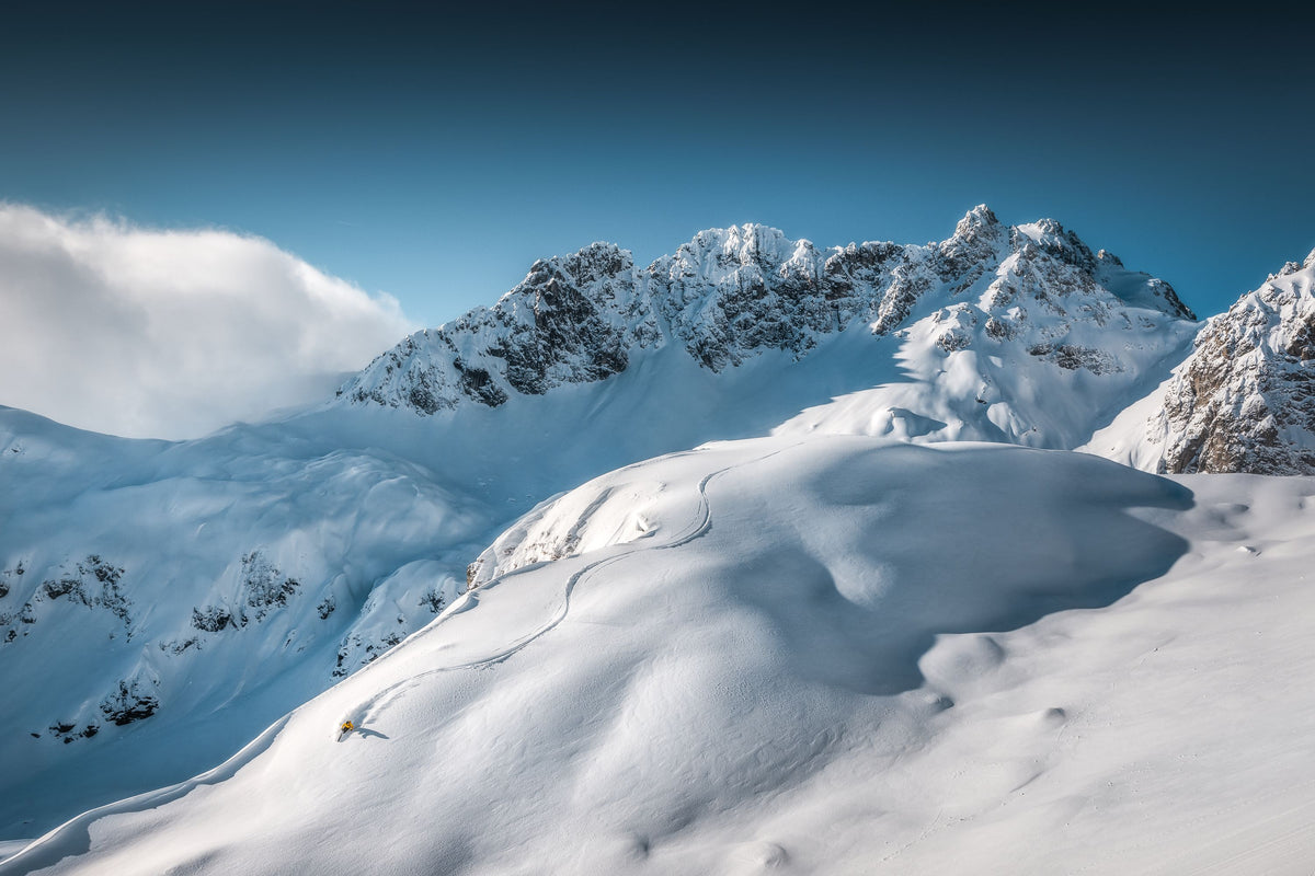 Go Ski Mural Wallpaper - pure wallpaper artwork