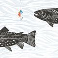 Fly Fishing II Mural Wallpaper - pure wallpaper artwork