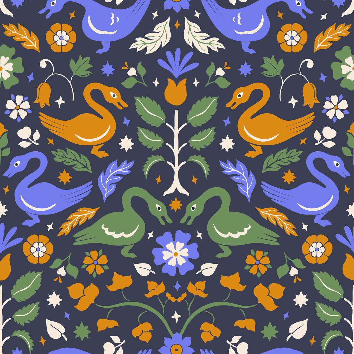 Ducklings Mural Wallpaper - pure wallpaper artwork