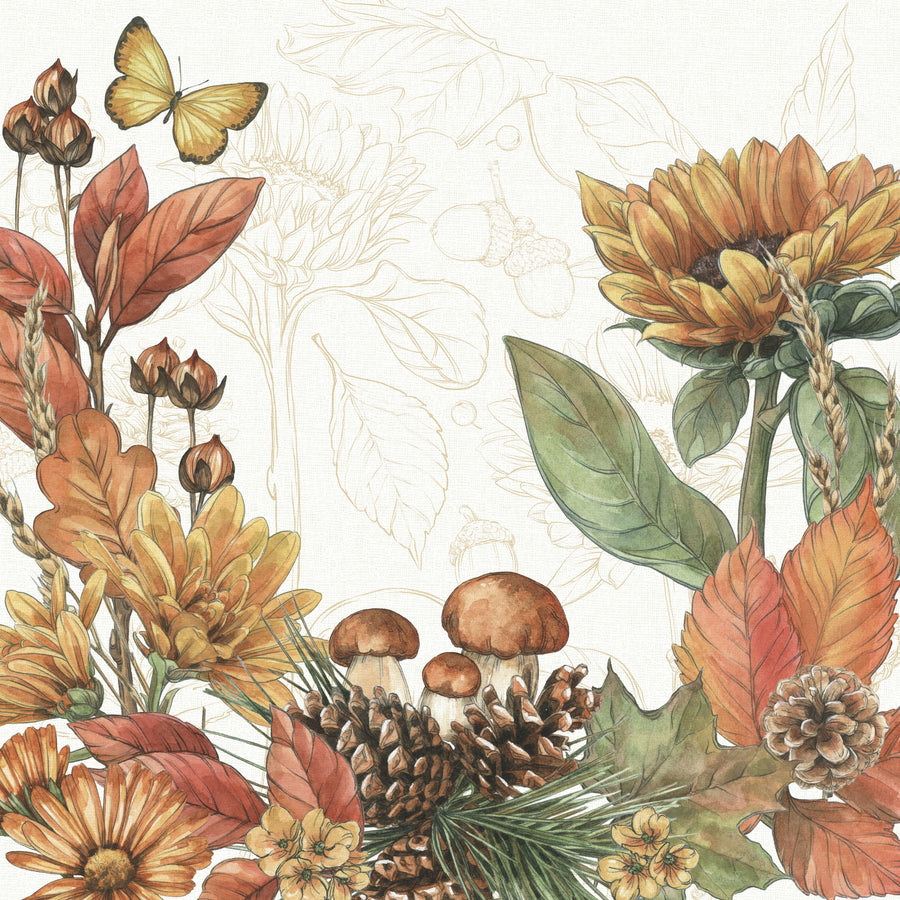 Harvest Home III Mural Wallpaper