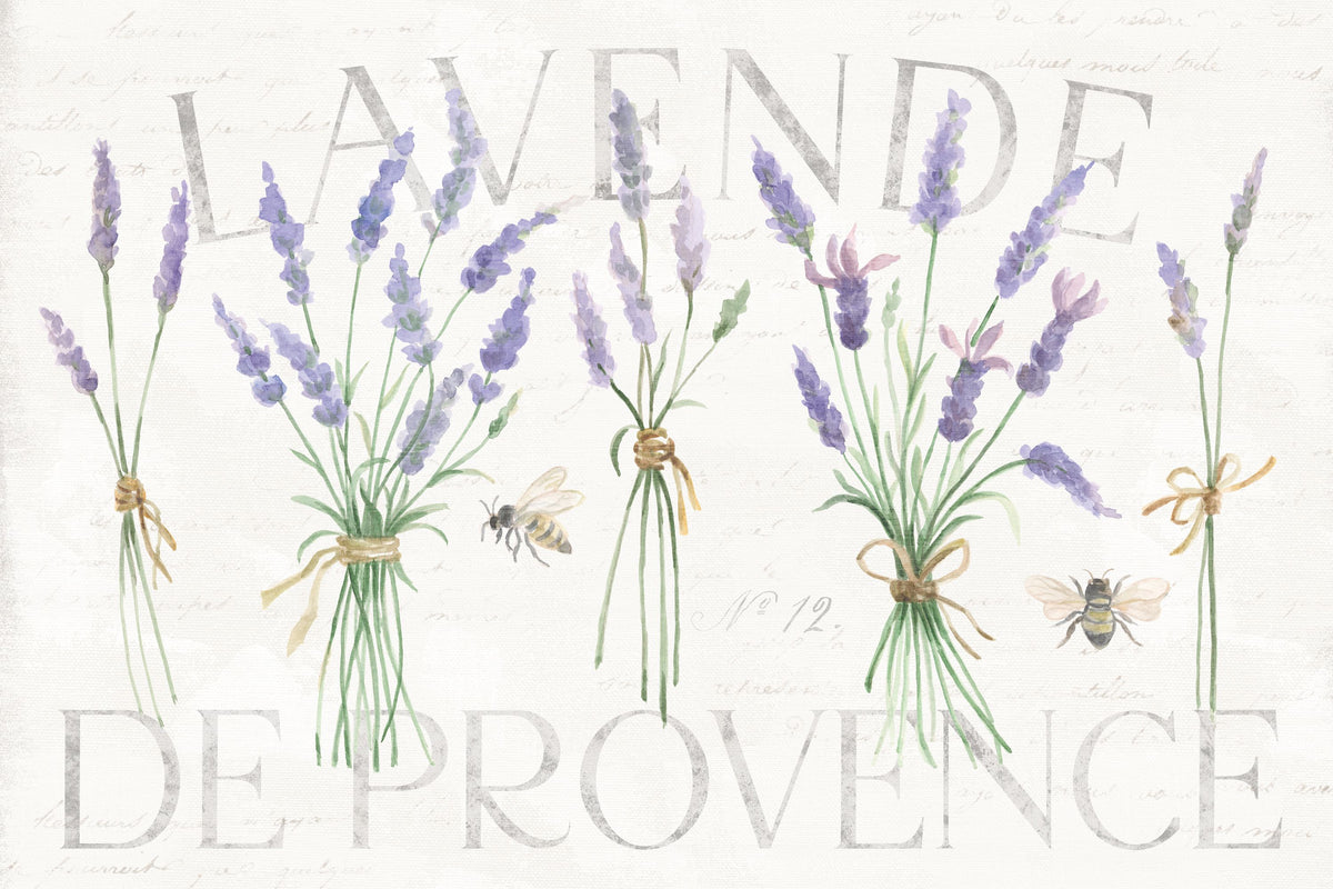 Lavender Fields IV Mural Wallpaper - pure wallpaper artwork
