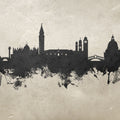 Venice Itay Skyline Concrete Mural Wallpaper - pure wallpaper artwork