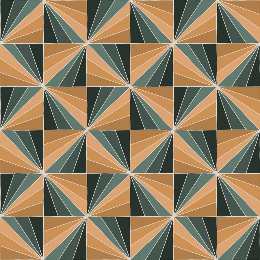 Gradient Squares Mural Wallpaper