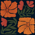 Modern Blooms III Mural Wallpaper - pure wallpaper artwork