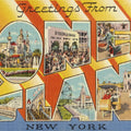 Greetings From Coney Island Mural Wallpaper - pure wallpaper artwork