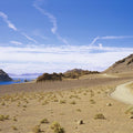 Desert Lake Journey Mural Wallpaper - pure wallpaper artwork