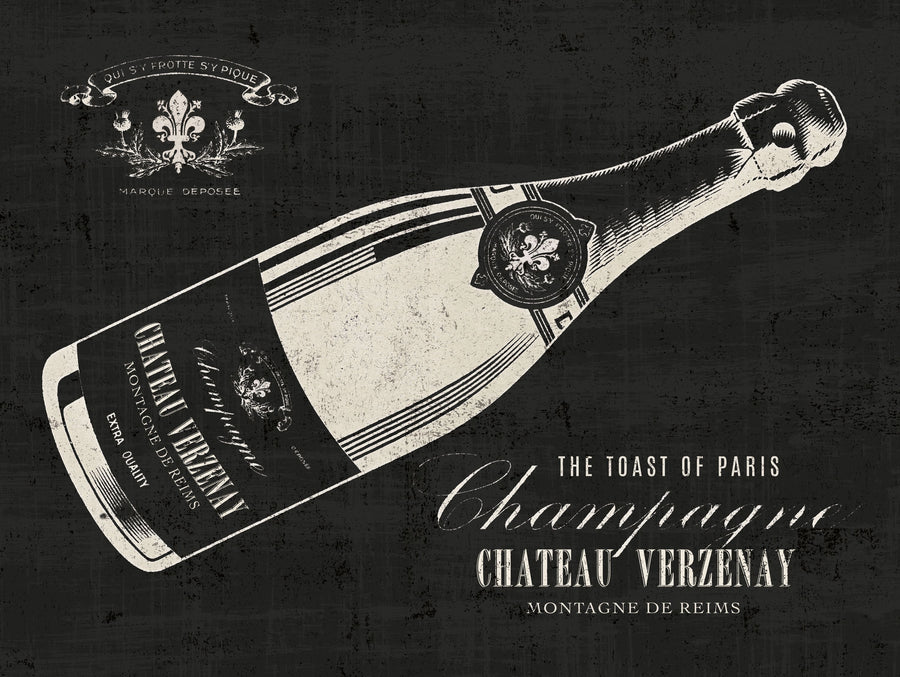 The Toast of Paris Mural Wallpaper