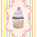Sweet Life on Stripes I Mural Wallpaper - pure wallpaper artwork