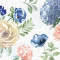 Botanical Coast White Mural Wallpaper - pure wallpaper artwork