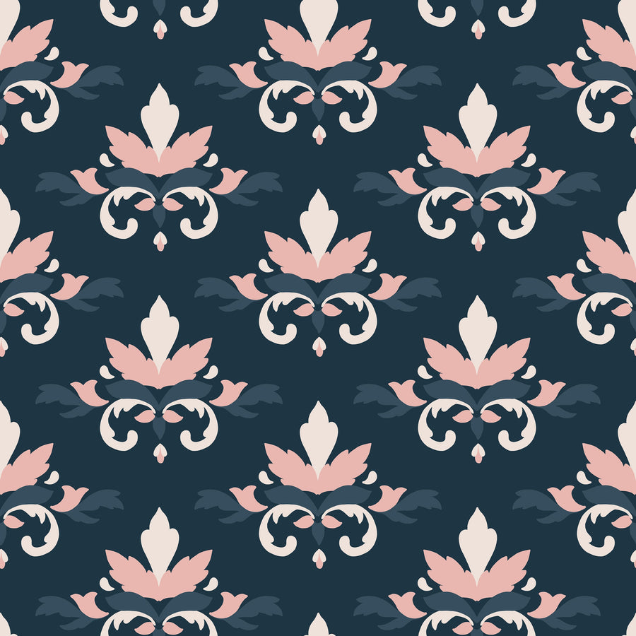 Heritage Blooms Mural Wallpaper