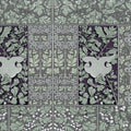 Flowers and Berries Green Mural Wallpaper - pure wallpaper artwork