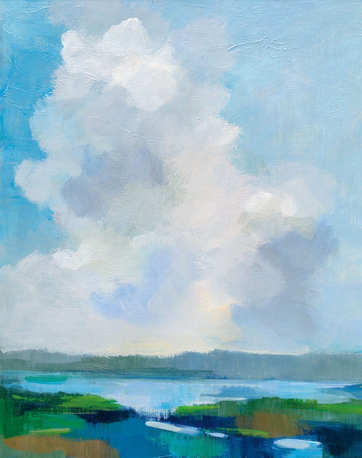 Cloud Over the Lake I Mural Wallpaper - pure wallpaper artwork