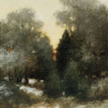 Twilight Forest Mural Wallpaper - pure wallpaper artwork