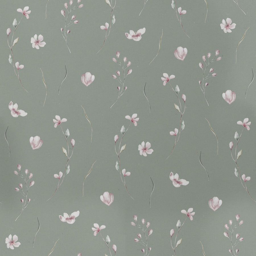 Fragile Flowers Mural Wallpaper