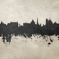 Victoria Canada Skyline Concrete Mural Wallpaper - pure wallpaper artwork