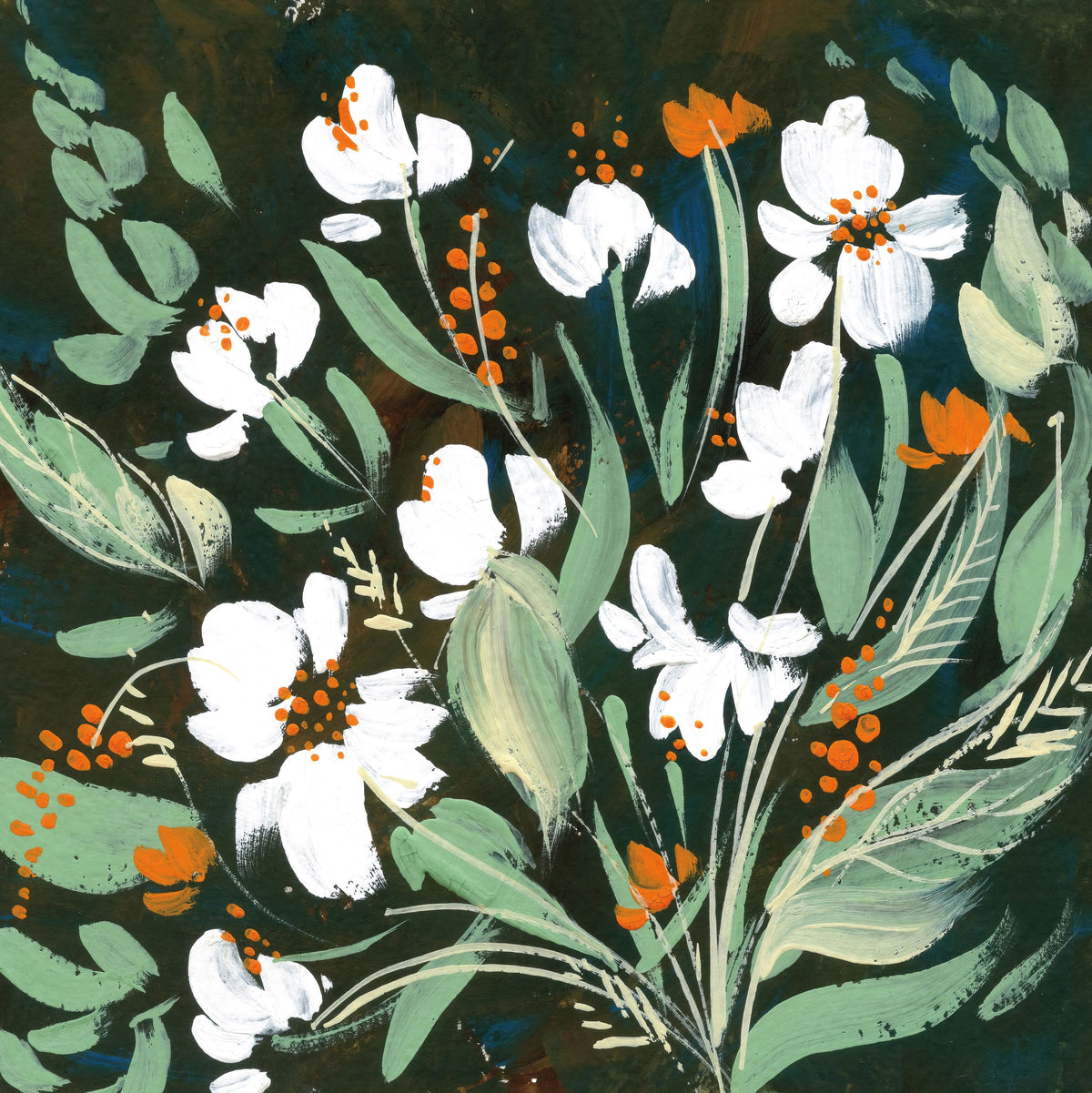 Evening Paperwhites Mural Wallpaper - pure wallpaper artwork