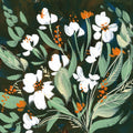 Evening Paperwhites Mural Wallpaper - pure wallpaper artwork