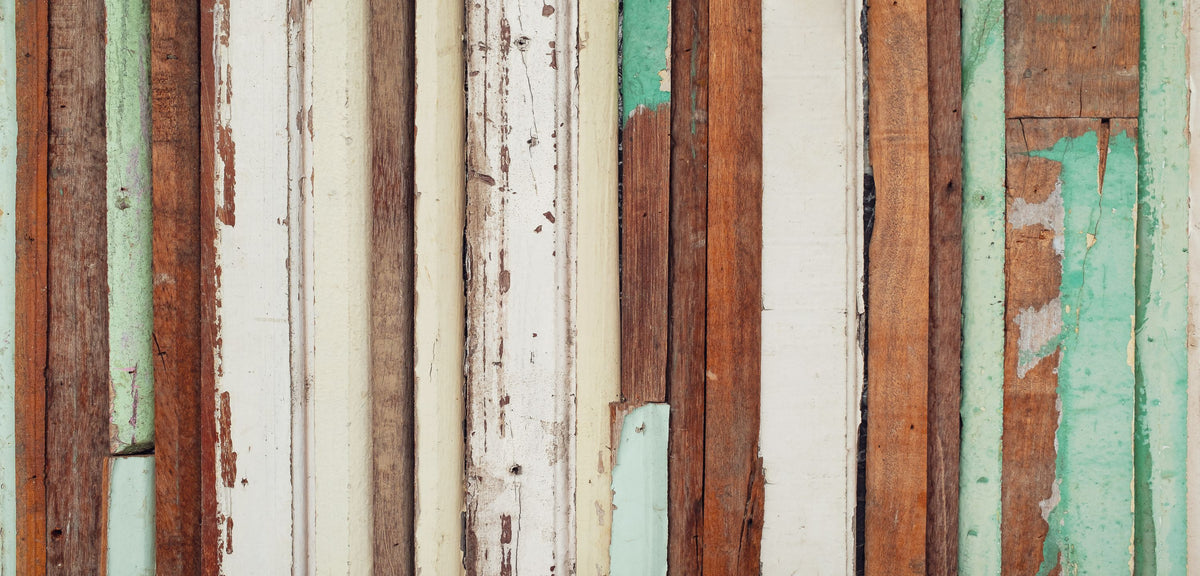 Pastel Wood Mural Wallpaper - pure wallpaper artwork