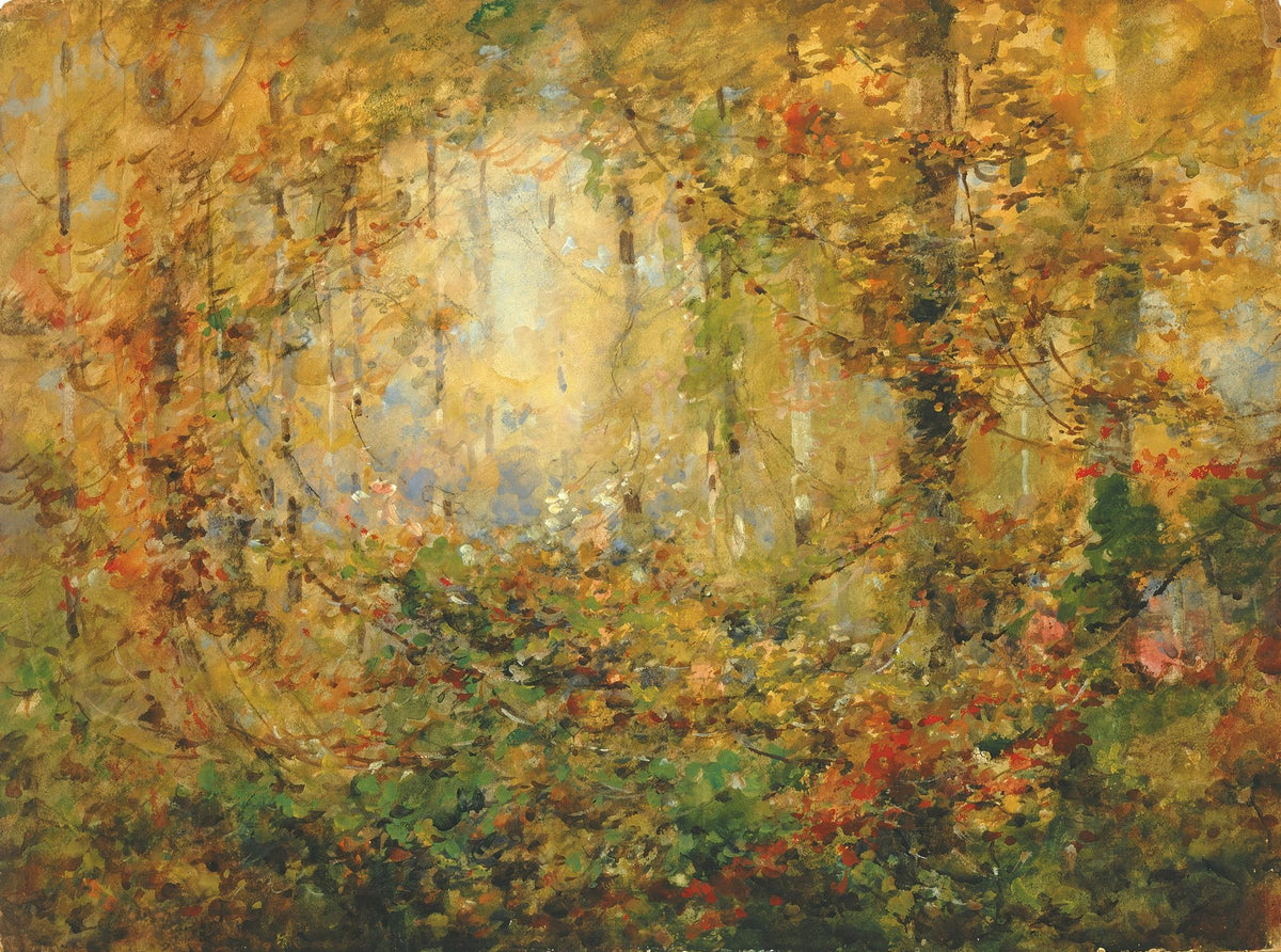 Autumn Tangle Mural Wallpaper - pure wallpaper artwork