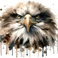 Eagle's Gaze Echoing Mural Wallpaper - pure wallpaper artwork