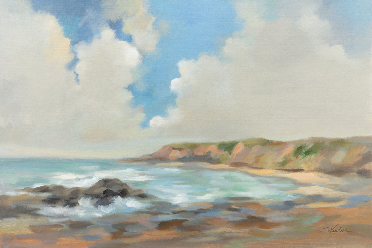California Coast Mural Wallpaper - pure wallpaper artwork