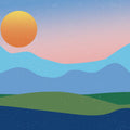 Mountain Top Mural Wallpaper - pure wallpaper artwork