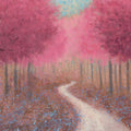Forest Pathway Spring Mural Wallpaper - pure wallpaper artwork