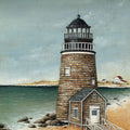 Beach House Mural Wallpaper - Neutral Tone - pure wallpaper artwork