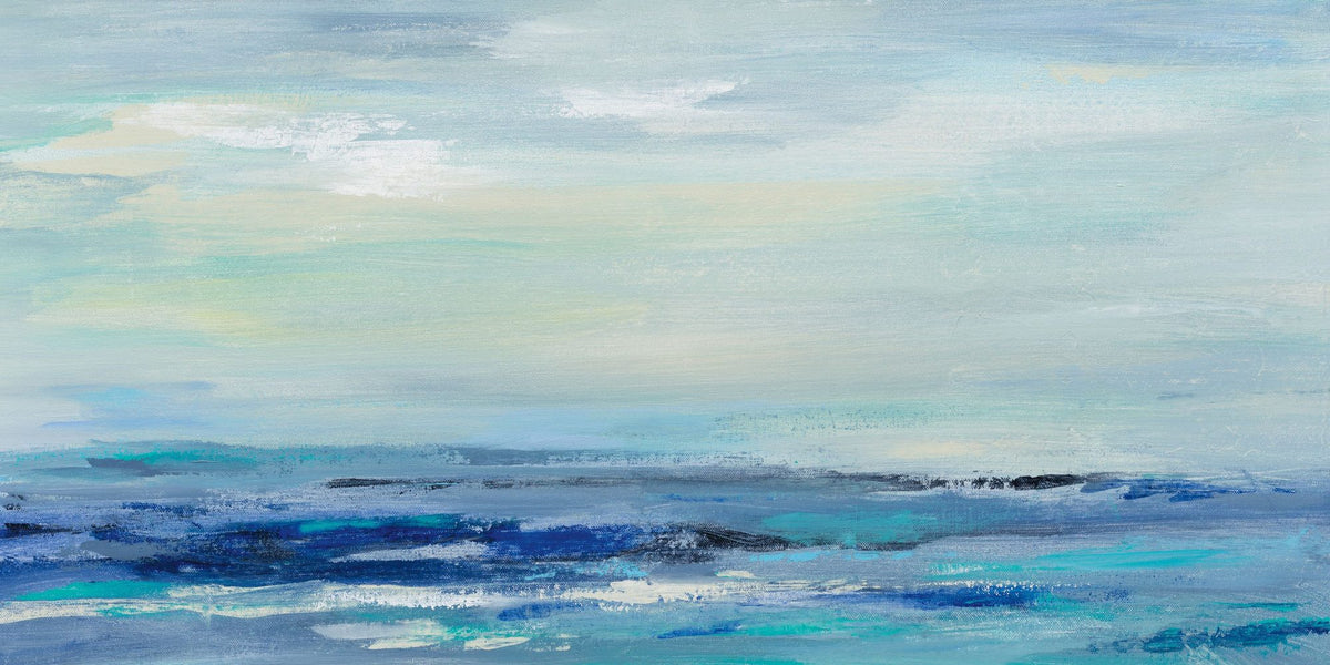 Turquoise Sea Waves I Mural Wallpaper - pure wallpaper artwork