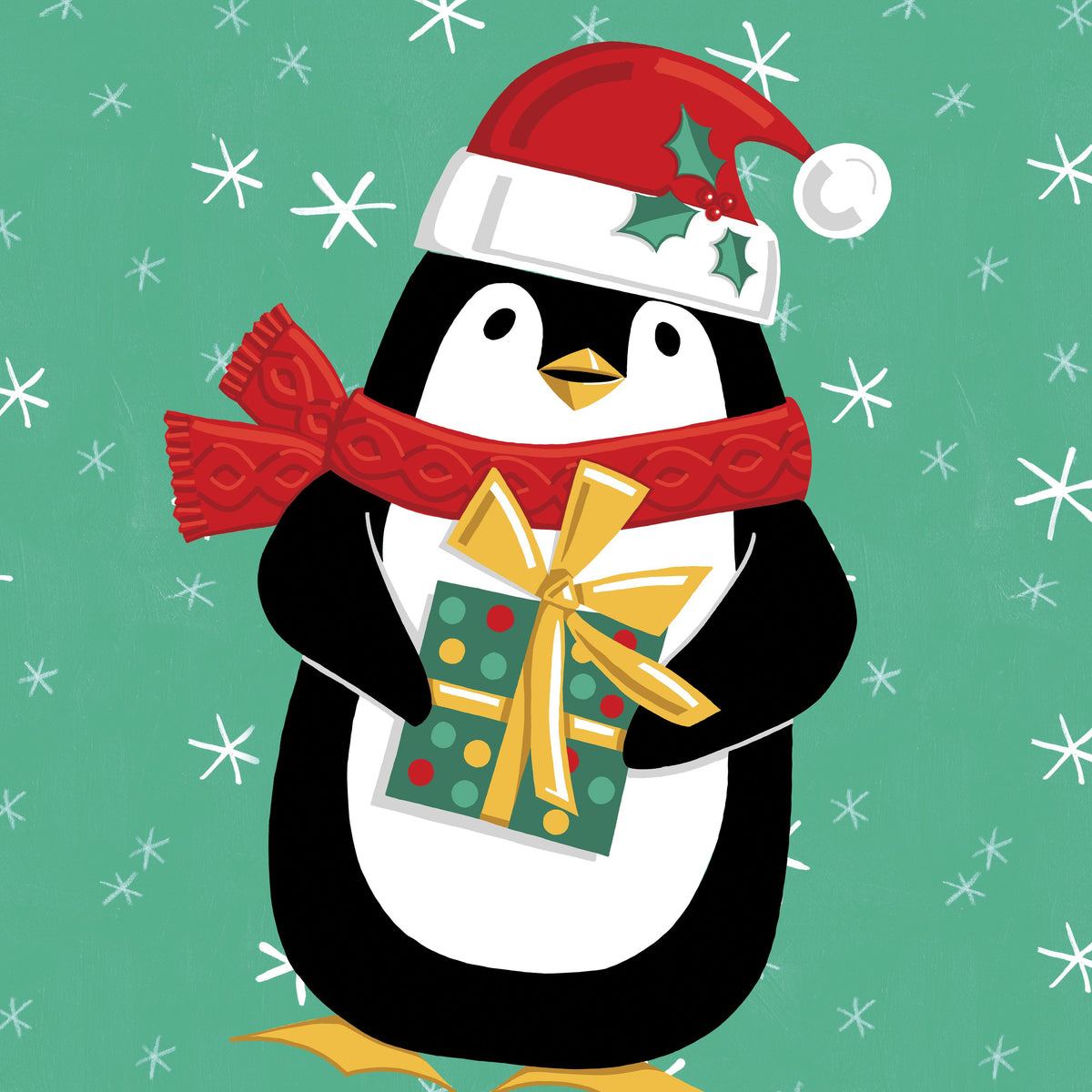Festive Christmas IV Mural Wallpaper - pure wallpaper artwork