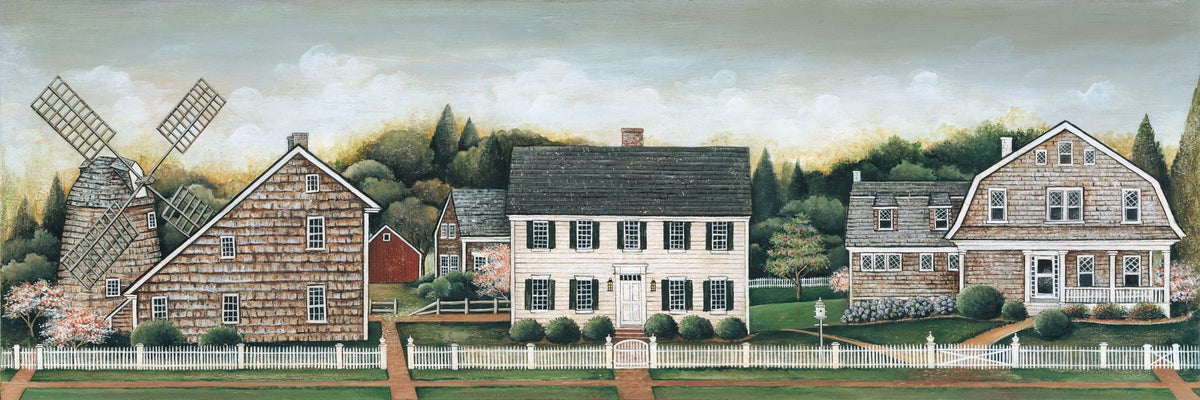 Main Street I Mural Wallpaper - pure wallpaper artwork