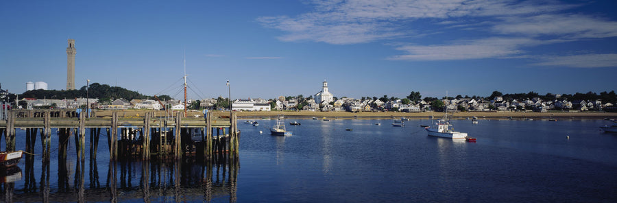 Harbor Tower Vista Mural Wallpaper