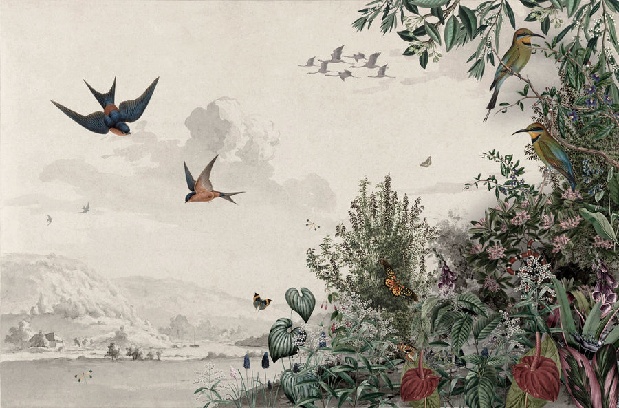 Forest Slope Mural Wallpaper