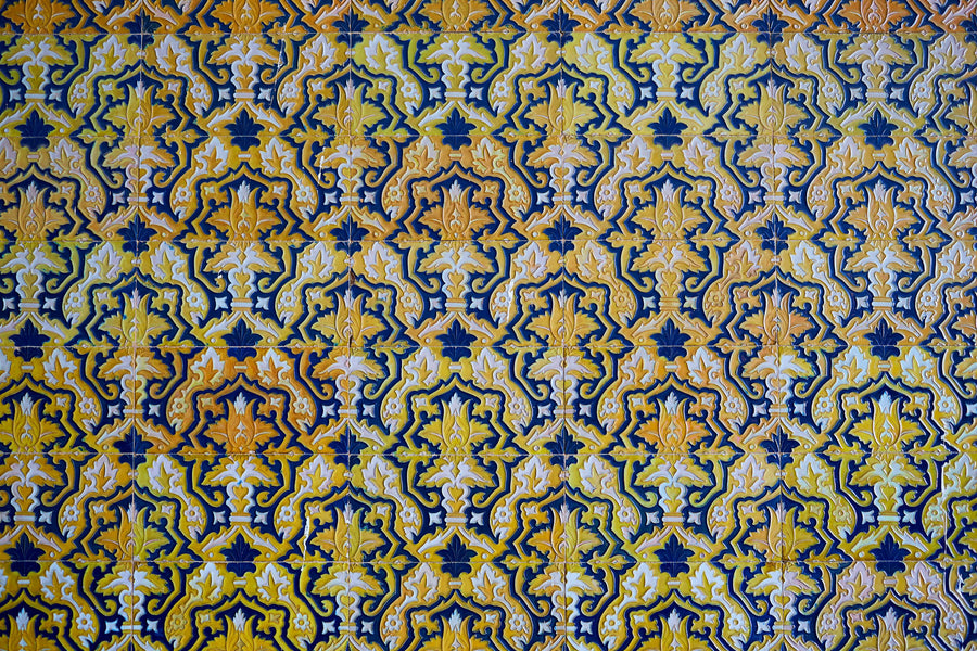 Andalucian Tiles Mural Wallpaper
