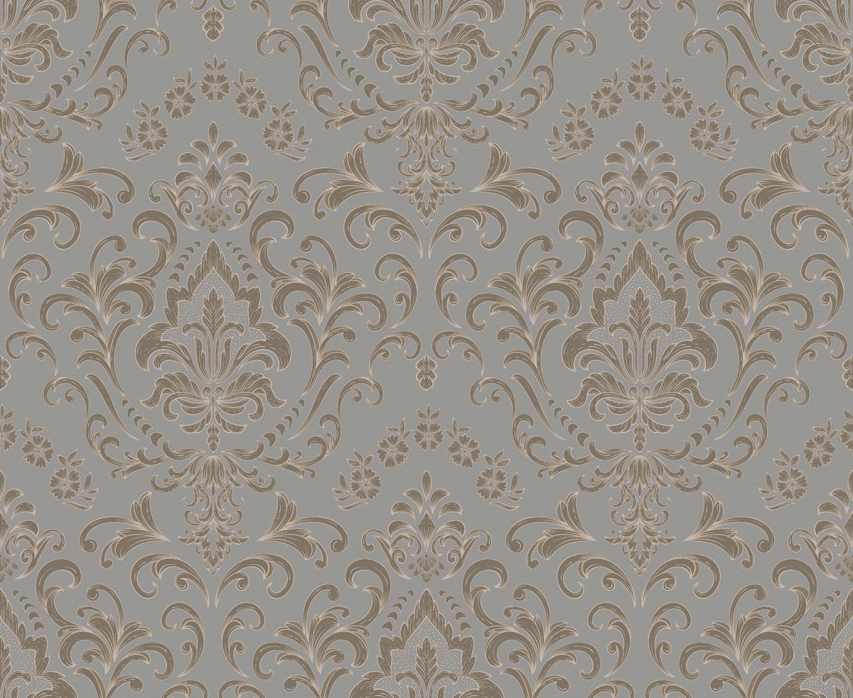 Ludovici Pattern; Mauve Mural Wallpaper - pure wallpaper artwork