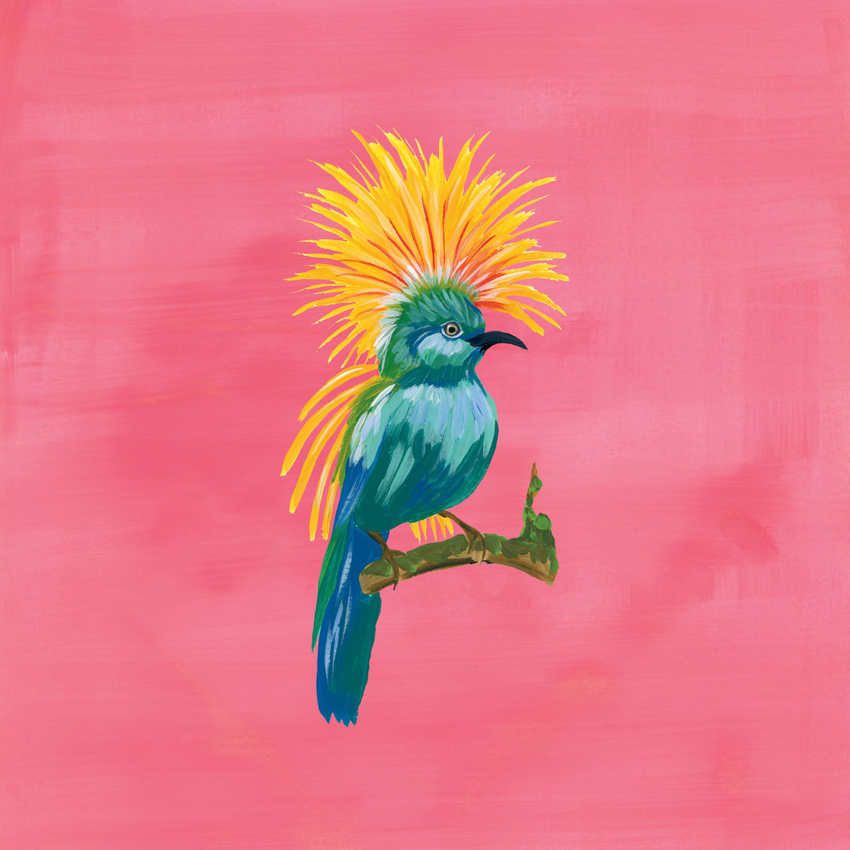 Birds of Paradise III Mural Wallpaper - pure wallpaper artwork
