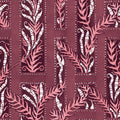 Samarkand Ferns, Rose Dust Mural Wallpaper - pure wallpaper artwork