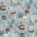 Deep Sea, Light Blue Mural Wallpaper - pure wallpaper artwork