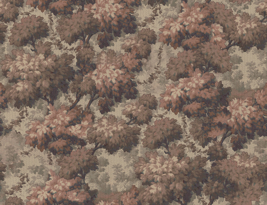 Greenwood Linden, Vintage Rose Mural Wallpaper