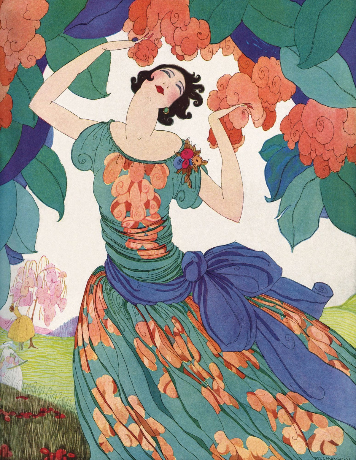 Vintage Fashion Cover III Mural Wallpaper - pure wallpaper artwork