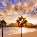 Mallorca Sunset Mural Wallpaper - pure wallpaper artwork