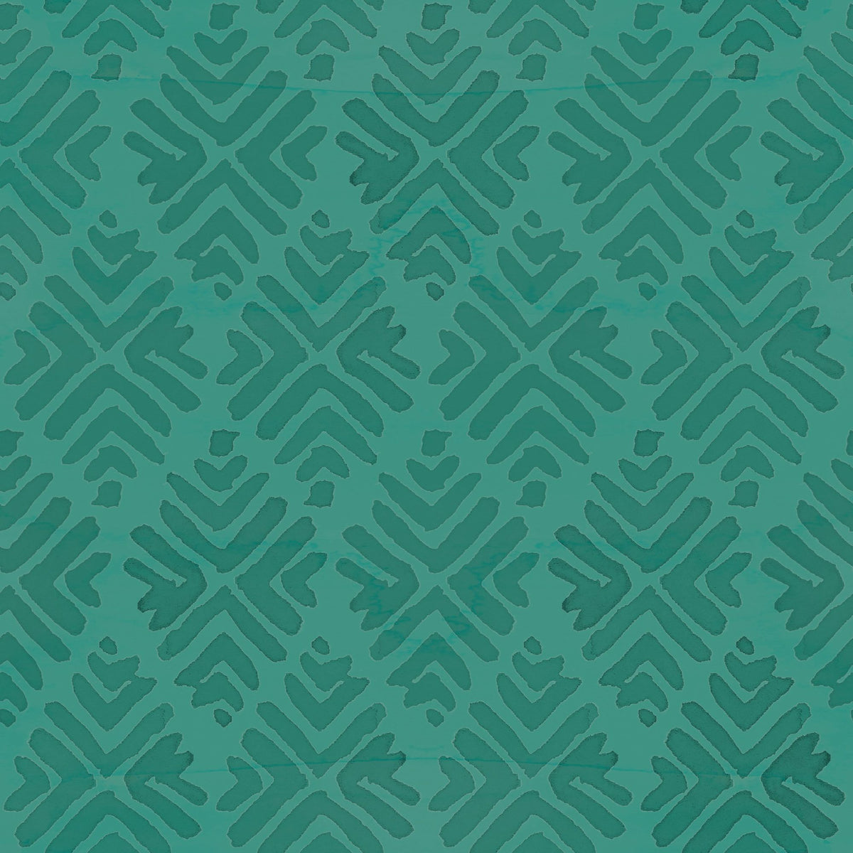 Bohemian Leaves Persian Green Mural Wallpaper - pure wallpaper artwork