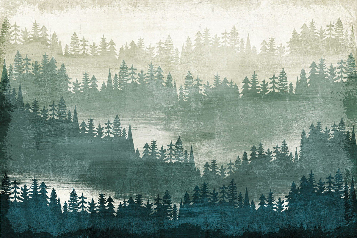 Mountainscape Mural Wallpaper - pure wallpaper artwork