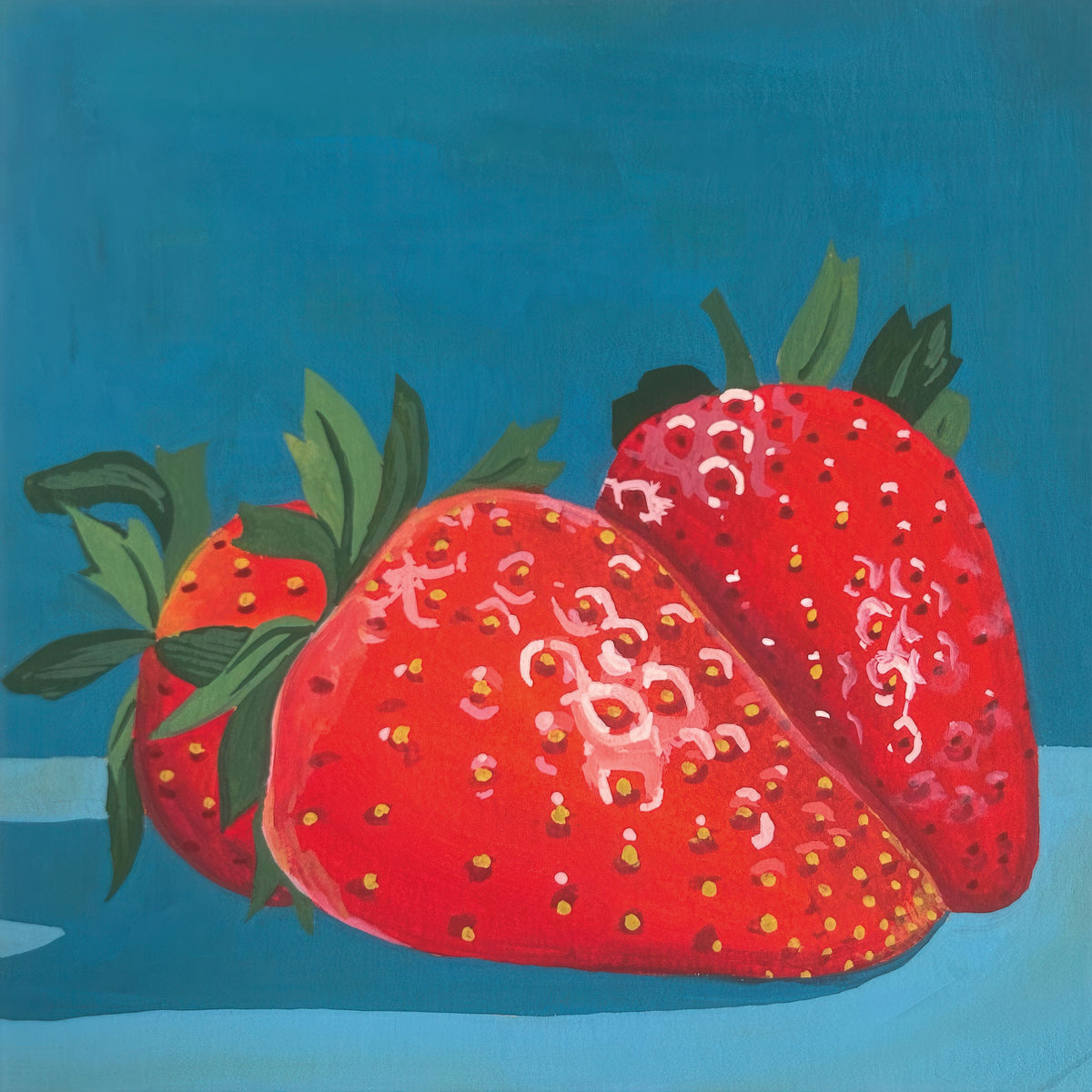 Strawberries Mural Wallpaper - pure wallpaper artwork