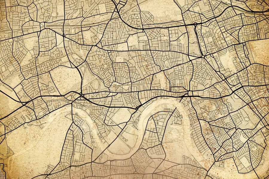 West London Vintage Mural Wallpaper