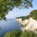 Chalk Cliffs Panorama Mural Wallpaper - pure wallpaper artwork