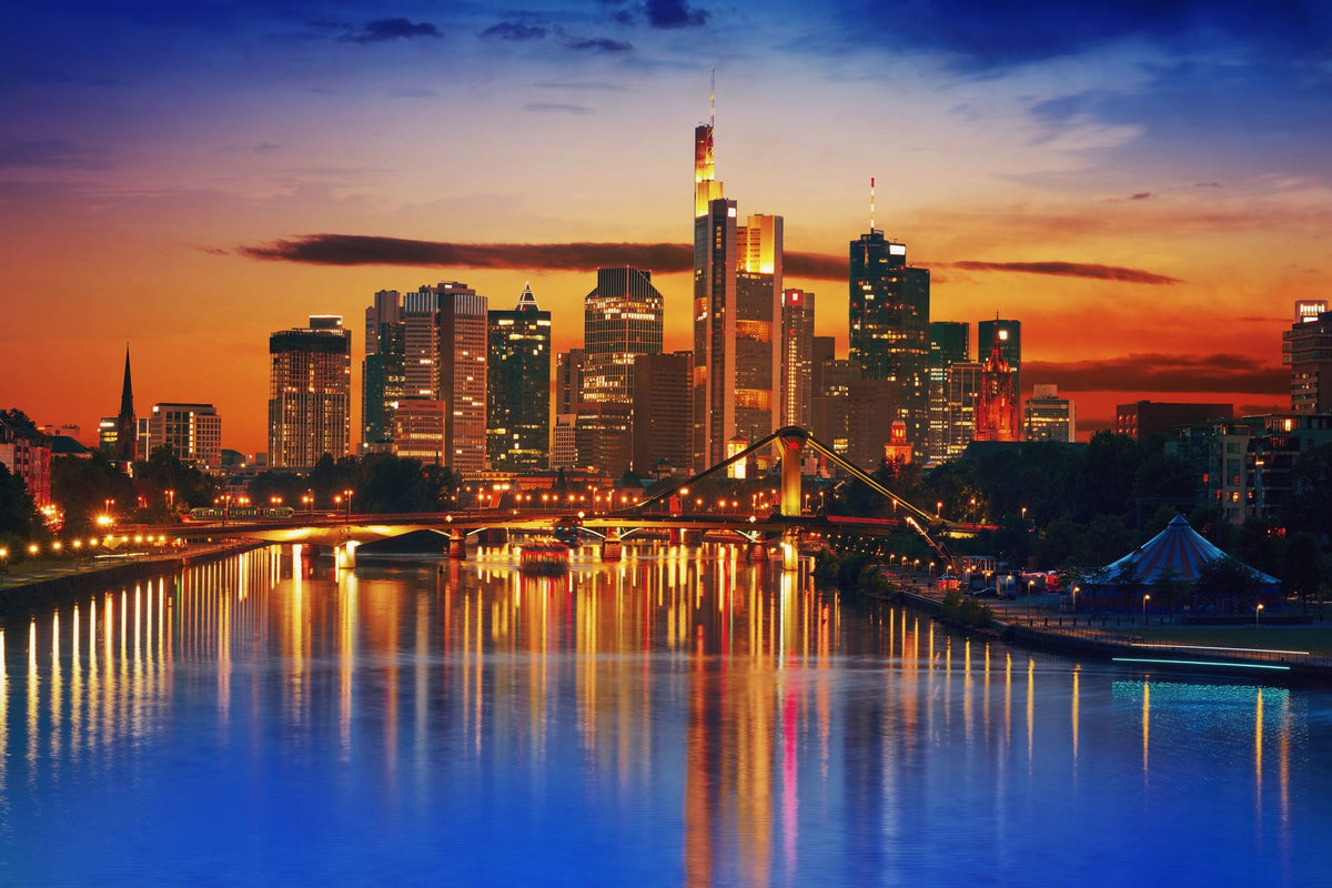 Metropolitan Twilight, Mural Wallpaper - pure wallpaper artwork
