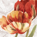 Spring Tulips Red II Mural Wallpaper - pure wallpaper artwork