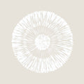 Coastal Block Print II Neutral Mural Wallpaper - pure wallpaper artwork