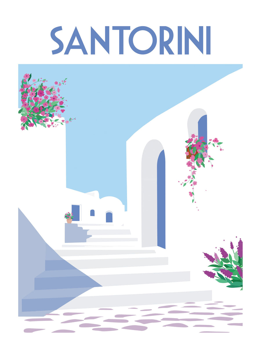 Santorini II Mural Wallpaper